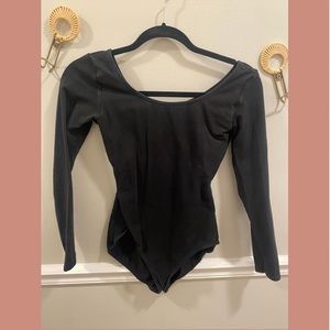 Capezio long sleeve dance leotard, size large